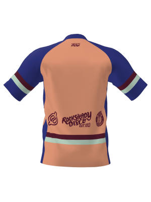 Podiumwear Men's Silver Short Sleeve MTB Jersey - New Fabric 2025!