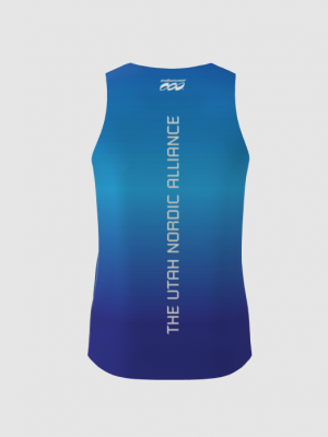 Podiumwear Men's Singlet (Nordic Skiing) Back View
