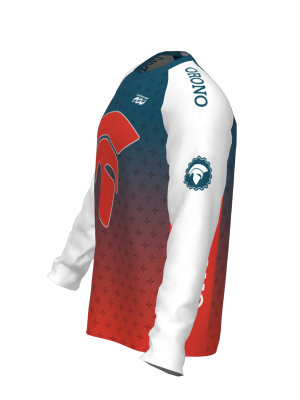 Podiumwear Unisex Silver Long Sleeve Tech Tee - New Fabric 2025!