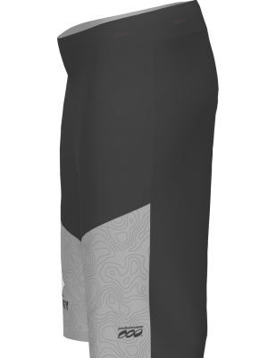 Podiumwear Unisex Silver Traverse MTB Baggie - New Fabric 2025!