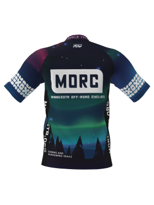 Podiumwear Men's Silver Short Sleeve MTB Jersey - New Fabric 2025!