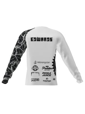 Podiumwear Unisex Silver Long Sleeve Tech Tee - New Fabric 2025!
