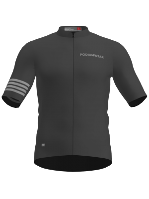 Podiumwear Men's Gold Full Zip Jersey