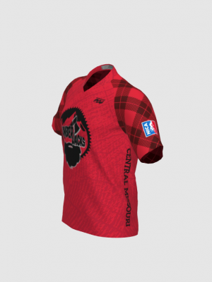 Podiumwear Men's Silver Short Sleeve MTB Jersey - New Fabric 2025!