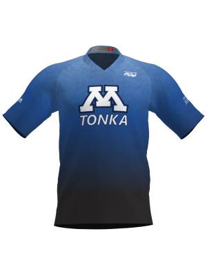 Podiumwear Men's Silver Short Sleeve MTB Jersey - New Fabric 2025!