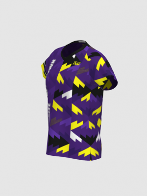 Podiumwear Women's Silver Short Sleeve MTB Jersey - NEW FABRIC 2025!