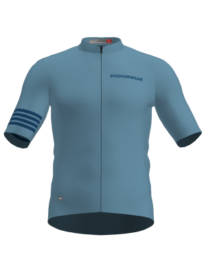 Podiumwear Men's Gold Full Zip Jersey