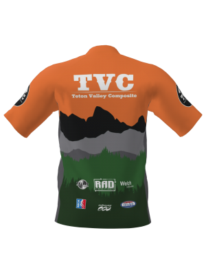 Podiumwear Men's Silver Short Sleeve MTB Jersey - New Fabric 2025!