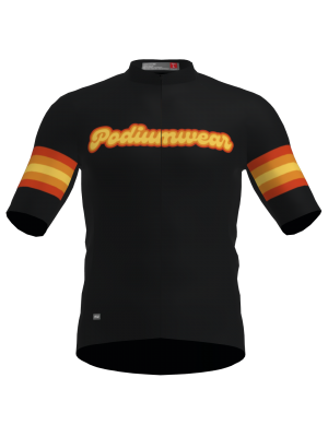 Podiumwear Men's Gold Full Zip Jersey