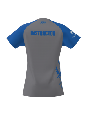 Podiumwear Women's Silver Short Sleeve MTB Jersey - NEW FABRIC 2025!
