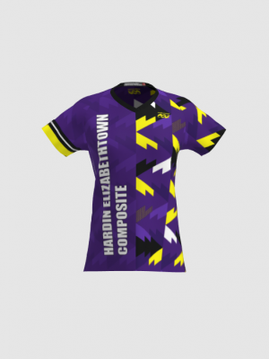 Podiumwear Women's Silver Short Sleeve MTB Jersey - NEW FABRIC 2025!