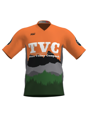Podiumwear Men's Silver Short Sleeve MTB Jersey - New Fabric 2025!