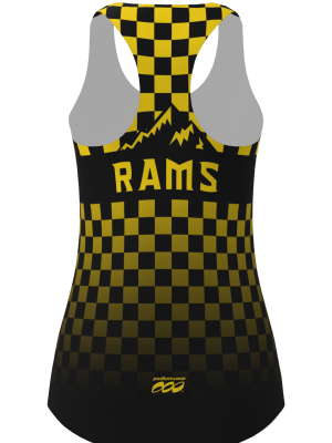 Podiumwear Women's Singlet (Nordic Skiing) Back View