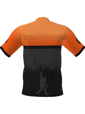 Podiumwear Men's Silver Short Sleeve MTB Jersey - New Fabric 2025!