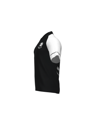 Podiumwear Men's Silver Short Sleeve MTB Jersey - New Fabric 2025!