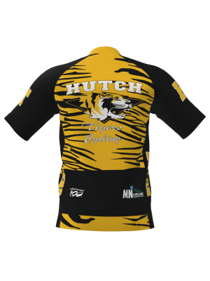 Podiumwear Men's Silver Short Sleeve MTB Jersey - New Fabric 2025!