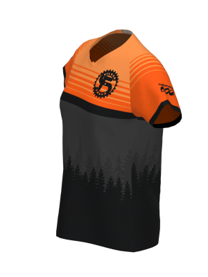 Podiumwear Women's Silver Short Sleeve MTB Jersey - NEW FABRIC 2025!