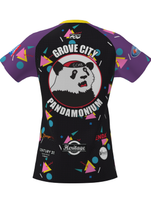 Podiumwear Women's Silver Short Sleeve MTB Jersey - NEW FABRIC 2025!