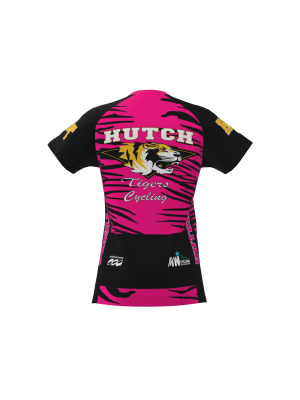 Podiumwear Women's Silver Short Sleeve MTB Jersey - NEW FABRIC 2025!