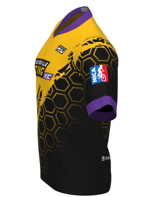 Podiumwear Men's Silver Short Sleeve MTB Jersey - New Fabric 2025!