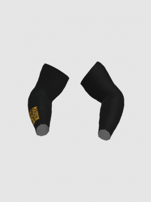 Podiumwear Dyed Black Armwarmers