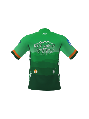 Podiumwear Men's Silver Short Sleeve MTB Jersey - New Fabric 2025!