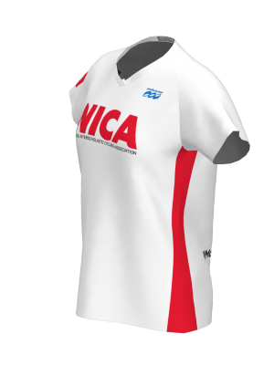 Podiumwear Women's Silver Short Sleeve MTB Jersey - NEW FABRIC 2025!