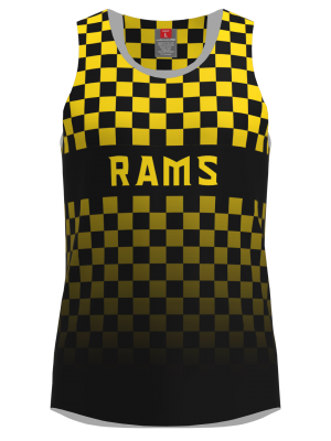 Podiumwear Men's Singlet (Nordic Skiing) Front View