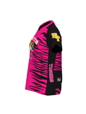 Podiumwear Women's Silver Short Sleeve MTB Jersey - NEW FABRIC 2025!