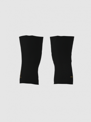 Podiumwear Dyed Black Kneewarmers