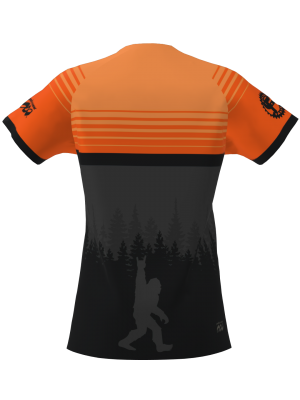 Podiumwear Women's Silver Short Sleeve MTB Jersey - NEW FABRIC 2025!