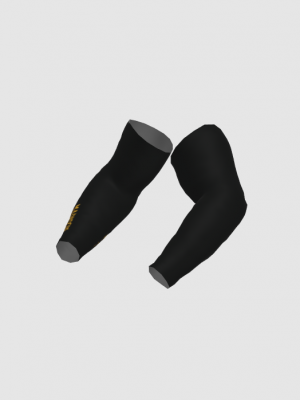 Podiumwear Dyed Black Armwarmers