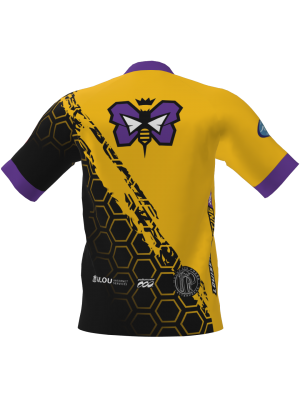 Podiumwear Men's Silver Short Sleeve MTB Jersey - New Fabric 2025!