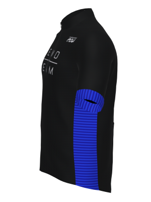 Podiumwear Men's Silver Full Zip Jersey