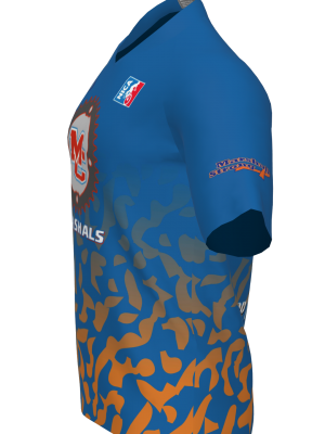 Podiumwear Men's Silver Short Sleeve MTB Jersey - New Fabric 2025!