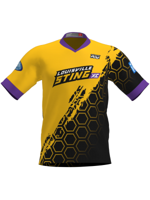 Podiumwear Men's Silver Short Sleeve MTB Jersey - New Fabric 2025!