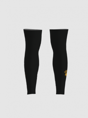 Podiumwear Dyed Black Legwarmers