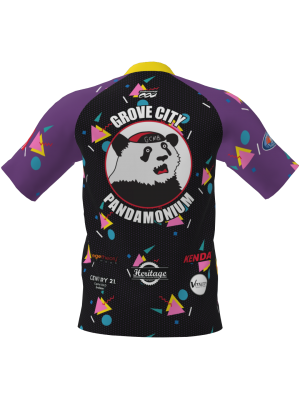 Podiumwear Men's Silver Short Sleeve MTB Jersey - New Fabric 2025!