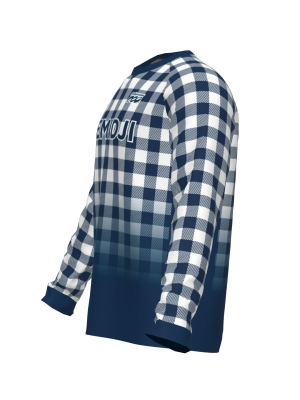 Podiumwear Unisex Silver Long Sleeve Tech Tee - New Fabric 2025!