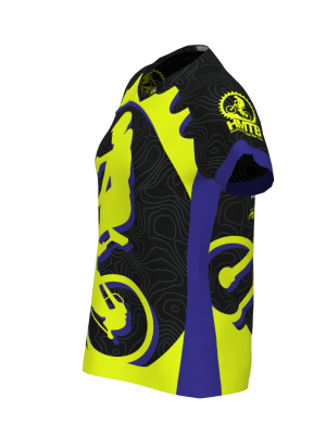 Podiumwear Women's Silver Short Sleeve MTB Jersey - NEW FABRIC 2025!