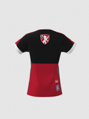 Podiumwear Women's Silver Short Sleeve MTB Jersey - NEW FABRIC 2025!