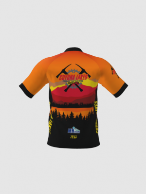 Podiumwear Men's Silver Short Sleeve MTB Jersey - New Fabric 2025!