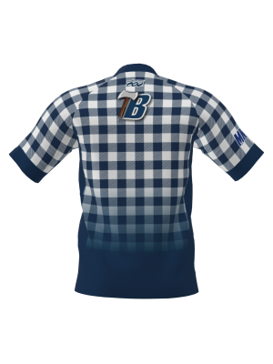 Podiumwear Men's Silver Short Sleeve MTB Jersey - New Fabric 2025!
