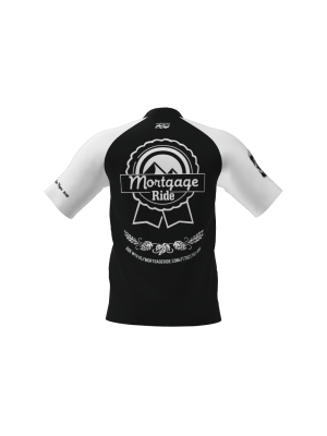 Podiumwear Men's Silver Short Sleeve MTB Jersey - New Fabric 2025!