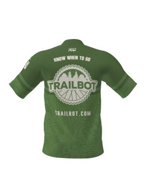 Podiumwear Men's Silver Short Sleeve MTB Jersey - New Fabric 2025!