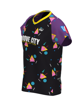 Podiumwear Women's Silver Short Sleeve MTB Jersey - NEW FABRIC 2025!
