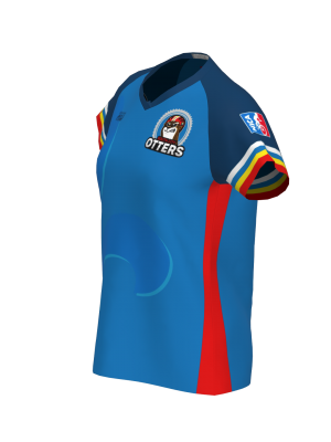Podiumwear Women's Silver Short Sleeve MTB Jersey - NEW FABRIC 2025!