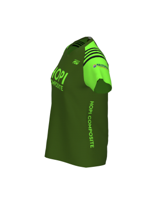 Podiumwear Women's Silver Short Sleeve MTB Jersey - NEW FABRIC 2025!