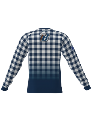 Podiumwear Unisex Silver Long Sleeve Tech Tee - New Fabric 2025!