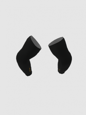 Podiumwear Dyed Black Armwarmers